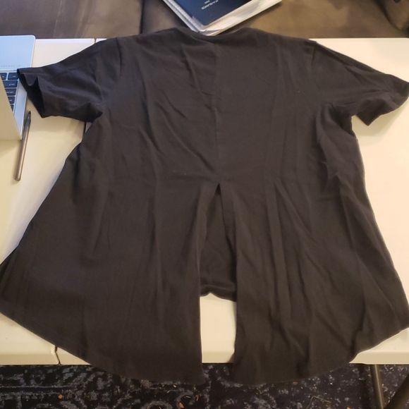 Asos open back black tshirt - Picture 3 of 4